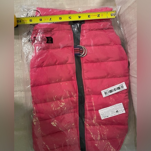Pink Quilted Puffer Dog Coat - Picture 4 of 4
